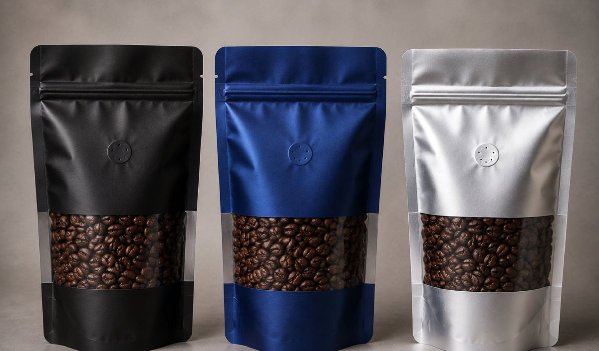 Premium coffee packaging